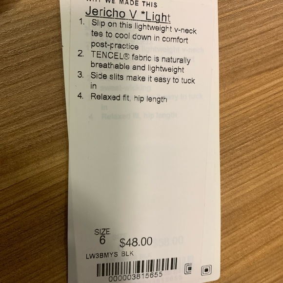 Lululemon jericho tee light 6 - Picture 7 of 7